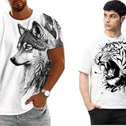 Men’s Waffle Knit Crew-Neck T-Shirt - Stylish, Soft & Breathable Cotton Blend Casual Tee for All-Season Comfort & Trendy Everyday Wear-image-13