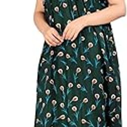 Nighty for Women, Cotton Printed Maxi Gown Ankle Length Nighty for Women Maxi - Free Size-image-12
