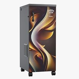 Jagruti Kerona (Golden Waves) 5KG Model with Mirror Finished Front Door Fully Automatic Attachakki (Domestic Flourmill)-image-16