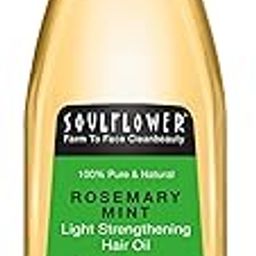Soulflower Rosemary Mint Light Hair Oil | Hair Growth, Hair Fall Control, Dandruff & Split Ends | With Amla, Argan, Castor Oil | Cooling Scalp for Men & Women | 100% Natural & Organic | 120ml-image-16