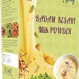 Spag Herbals MATCHA pistachios almonds and Cashews Mix milk drink kashmiri kesar Saffron nutritious healthy refreshing powder 400gms-image-76