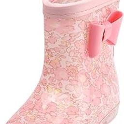 LOOM TREE PVC Waterproof Rain Boot Breathable Durable Easy-on Insole Length 17cm B-image-24