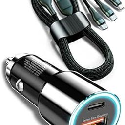 Car Charger (Metal 145W with Cabel 3 in 1)-24