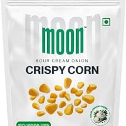 Moon Freeze Dried Sour Cream Onion Crispy Corn 20g Pack of 01 (20g X 1) |Not Baked or Fried | No GMO |No Oil & Preservatives | Healthy Snacks | High Protein | Source of Fiber | Gluten-Free | Low Fat | Assorted Pack | 100% Natural Light & Crispy Corn.-image-85