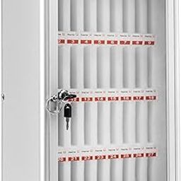 36 Slots Cell Phones Storage Cabinet with Lock,Pocket Chart Cell Phone Storage Cabinet,Cell Phone Locker with Handle for Classroom Office-image-43