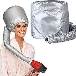 Portable Soft Bonnet Hood Hair Blow Dryer Attachment - Adjustable Hooded Dryer, Portable Hair Salon Heat Cap for Drying,Styling,Curling and Deep Conditioning,Relax, Speeds Up Drying Time at Home-image-91