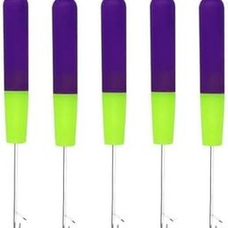 Enakshi® 4x5 Packs 6in Latch Hook Crochet Needle for Braids Hair Extension Weave Purple|Health & Beauty | Hair Care & Styling | Hair Ties & Styling Accs-image-65