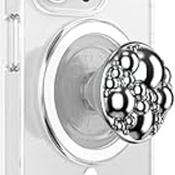 PopSockets Round Phone Grip Compatible with MagSafe, Adapter Ring Included, Phone Holder, Wireless Charging Compatible - Enamel Astro-68
