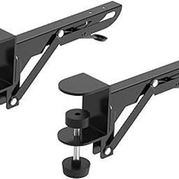 CALANDIS™ 2Pcs Desk Extender Clamp Universal Keyboard Tray Clamp Mount for Home Office | Monitor Mounts & Stands | Monitors, Projectors & Accs-1