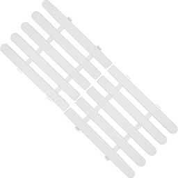 Kisangel 2Pcs Plastic Garden Edging Fence Durable Border Protector for Backyard Landscaping Edging Flower Beds and Plant Displays Long High-image-26