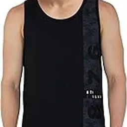 jockey 9928 Men's Super Combed Cotton Rich Graphic Printed Low Neck Tank Top with Stay Fresh Treatment (Prints May Vary)-picture-33