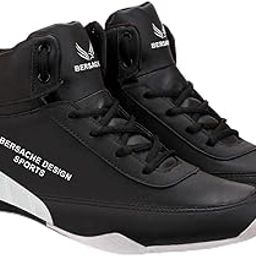 bersache Sneaker, Loafers,Casual with Extra Comfort Sneakers for Men(Black)-picture-21