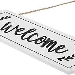 GLEAVI Rustic Wood Welcome Sign for Front Door Single-sided Door Plate Pendant for Coffee Bar Restaurant Home Homeowners and Families-image-73