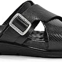 Men's Leather Slippers-image-32