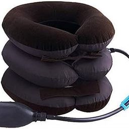 7Seas Health Care Cervical Neck Traction Air Bag with 3 Layer Inflatable Pillow for Neck Support and Relaxation, Head Shoulder Pain Relief Massager Pillow(1pcs)-image-34
