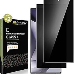 AOKUMA fits CaseCandy® - Privacy Tempered Glass Screen Protector for Samsung S24 Ultra 5G | Privacy Tempered Glass Guard Galaxy S24 Ultra – HD/Fingerprint Working/9H Hardness-20