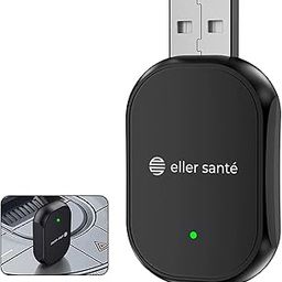 eller santé® DASHELITE 2-in-1 Wireless Car Receiver, Converts Wired Auto Android & CarPlay to Wireless, Bluetooth Connectivity, Only for Cars with OEM Installed Wired Android Auto/CarPlay (Black)-95