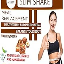 21 Again Hi-Protein Slim Shake Meal Replacement Shake - For Weight Control & Management With Natural Herbal Protein Shake - Blend (Ayurvedic Formula) 500g (Butterscotch)-image-17