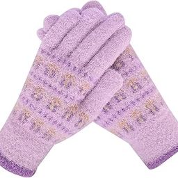 Women's Touchscreen Winter Woollen Gloves For Cold Weather (SGD-14211138-40)-image-78