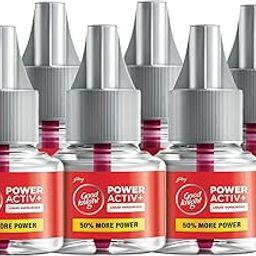 Good knight Power Activ+ Liquid Vapourizer Refill | with 2X Power for Complete Protection | Pack of 6 (45ml each)-image-20