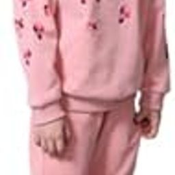 Baby Girl Flower Printed Long Sleeve Tops T-Shirt+ Pants 2Pcs Outfits Set Clothes-image-30