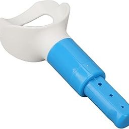 Portable Abdominal Breathing Exercise Trainer Lung Trainer Breathing Exercise Device Lightweight Portable Lung Exerciser for Adults and Children Indoor(Blue)-12