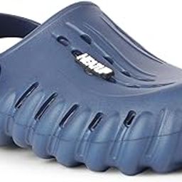 Mens Lightweight Waterproof Stylish Comfortable Anti-Skid Clogs/Sandals with Back Strap-image-38