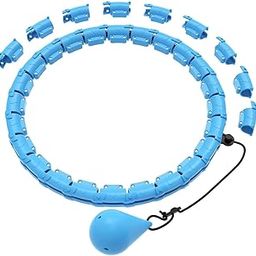 NESTIFY Hula Hoop for Weight Loss Fitness Weighted Hula Circle for Adults Weight Loss Infinity Fitness Hoop Sweat Belt with Detachable Links & Waist Trainer for Women(Multicolour)-image-65
