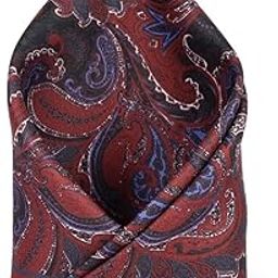 Men Red Print Party Pocket Square-image-20