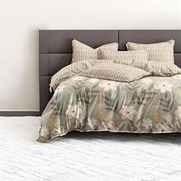 Aramya Home 220 GSM Double Bed Reversible AC Comforter/Blanket/Quilt/Duvets for All Season (230X230 cm, Soft Caramel)-image-89