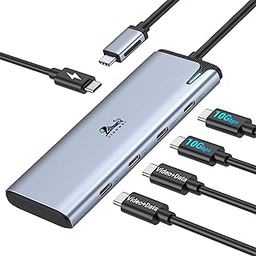 USB C Hub with Dual USB C Video Outputs-image-80