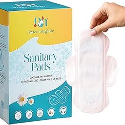 Organic Sanitary Pads for Early Teenager Girls with Disposable Bags | Regular Size, 20 Pads | Light Flow Pads | Rash Free High Absorption Napkins with LeakLock & Odor Control | Age 12-15-image-21