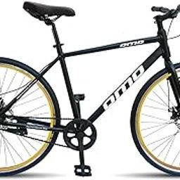 Omobikes Hampi Lite 1S | Single Speed | Alloy Hybrid Bicycle | Rigid Fork | 700 * 35C | for 15+ Years, Unisex-image-92