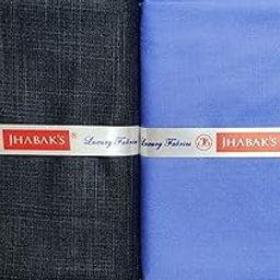 Shirt and Trouser Fabric - Cotton Blend Material - 2.25m Shirt Cloth - 1.20m Pant Piece for Men Light Blue-image-86