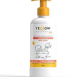 Yellow Naturals Kids Body Wash for 4 to 12yrs | 275 ml | Children's Organic Body Wash, Contains Rice Protein, Calendula Flower Extract, Dermatologically Tested, No Parabens-image-70