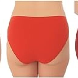 Pack of 3 Solid Padded Panties for Women - Soft, Quick-Dry, Stretchable, Comfortable Premium Cotton-2