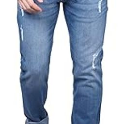Men Blue Cotton Regular Fit Casual Jeans (P_MDNM00163_MEDCARBONBLUE)-picture-3
