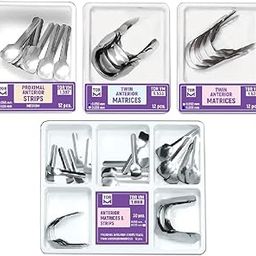 Russia Tor Vm Anterior Matrices and Strips Kit | 30 Pieces | Dental Matrices for Anterior Restoration | Precision Strips for Teeth Shaping and Contouring | Durable and Reliable-image-16