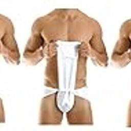 Men's Cotton Supporter Langot (White, Free Size) Pack of 5-21