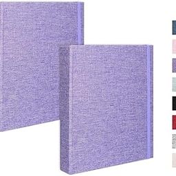 Cherrich Mini Photo Album for Fujifilm Instax Mini Polaroid Snap, Pack of 2 Linen Picture Book 2x3, Each Small Album Holds 208 Photos-image-6