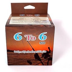 6 to 6-Copolymer Fishing Line-500M-Dia 0.55 mm-21
