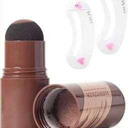 Crazy Huda Hairline Shadow Powder Stick Hair Filler Suitable for Men and Women Thinning Hair-image-5