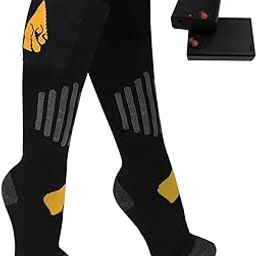 ActionHeat Unisex Cotton Warm Socks w/ Built-in Heat, FIR Heat Technology, Heating Socks L/XL-image-32