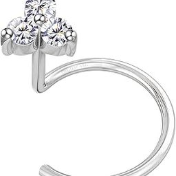 925 Silver Nose Pin for Women | 92.5 Sterling Silver & Stunning Shine | Lovely Gift for Women & Girls-picture-45