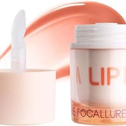 FOCALLURE Care Plus Lip Balm – NU01 Orange Soda | 4.5 gm, Hydrating & Glossy Lip Care, High-Pigment, Non-Sticky, 8H Moisturizing, Enriched with Squalane & Meadowfoam Seed Oil, Lightweight-12