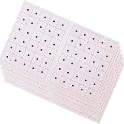 VAMA Fashions 3mm Maroon Sticker Small Round Self-Adhesive Bindis Set for Women Girls Reusable Skin-Friendly Non-Toxic Forehead Dots for Daily & Festive - 6 Cards-26