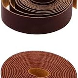 CALANDIS™ 2pcs 10 Meters Long DIY Leather Craft Straps Strips 2cm Wide Red/Coffee | Other Leather Tools | Leathercraft Tools | Leathercrafts-image-85