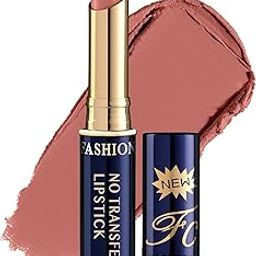 Fashion Colour Lip Super Stay | Non Transferable Lipstick Waterproof | Lipsticks For Women Waterproof | 12-Hour Stay | Matte Finish | Long-Lasting | Highly Pigmented | Bold Colours Shade-26 (Light Coral )-4