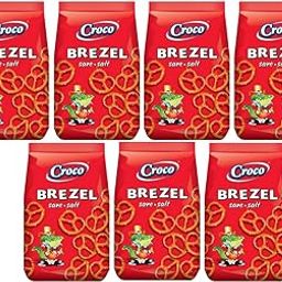 Croco Brezel Salt 80g, Pretzels Snack & Bagel Chips, Imported Snacks Brezel (Pack of 7)-image-68