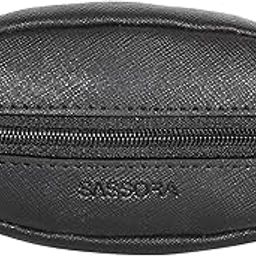 Genuine Leather Unisex Small Car Key Pouch-39
